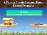 How to create income from rental property - Tips by cloud property management