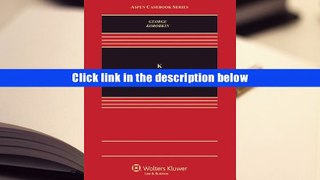 Download [PDF]  K: A Common Law Approach to Contracts (Aspen Casebooks) Tracey E. George Full Book