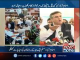 Daniyal Aziz  Talks to Media Outside of Parliament House