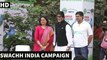 Bollywood Legend Amitabh Bachchan At NDTV Swachh India Campaign