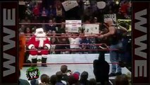 ' drops Santa Claus with a Stunner - Raw, Dec. 22, 1997