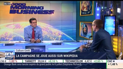 Anthony Morel: La campagne électorale vue sur Wikipédia – 21/04