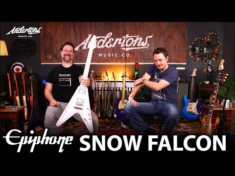 Chaptain Half - with their debut single Snow Falcon (Epiphone Snow Falcon Review)