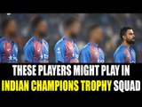Champions Trophy 2017 : Virat Kohli squad might feature Shami, Rishab Pant | Oneindia News