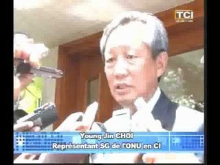 Audience du Président Ouattara accordée à Choi-Young-jin et à l'ambassadeur de Chine en CI