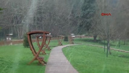 Bolu Gölcük'te Lapa Lapa Kar Yağdı