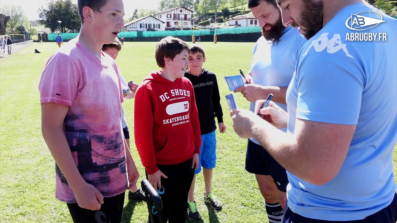 Entrainement délocalisé à St-Jean-Pied-de-Port