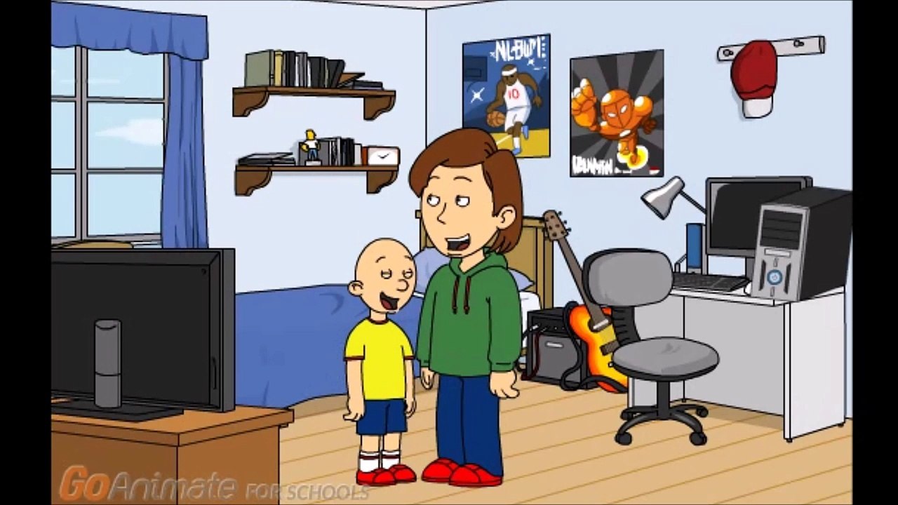 Caillou's Reward Day