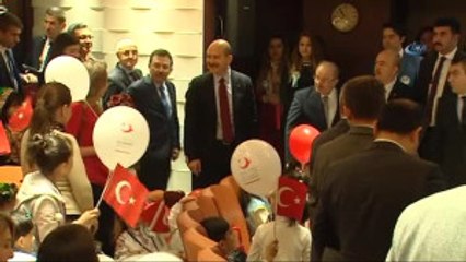 Bakan Soylu Göçmen Arkadaşım Resim Yarışması Ödül Törenine Katıldı