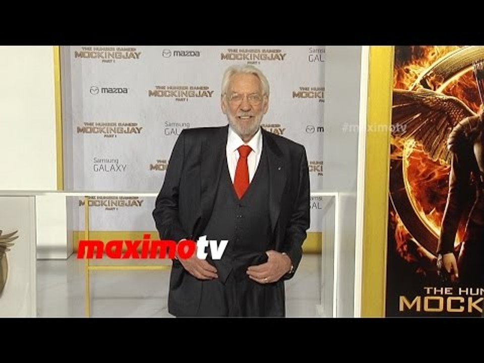 Donald Sutherland | The Hunger Games MOCKINGJAY PART 1 Los Angeles Premiere