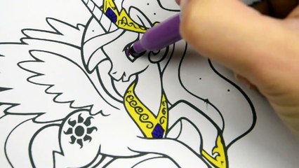 My Little Pony Princess Celestia Coloring Book_ Pages Co3er2345345 werrt345 for k