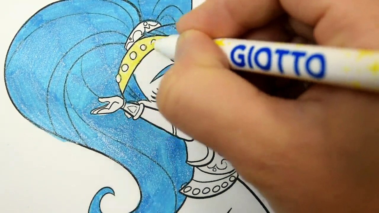 Shimmer and Shine Coloring Book Pages53346 rete