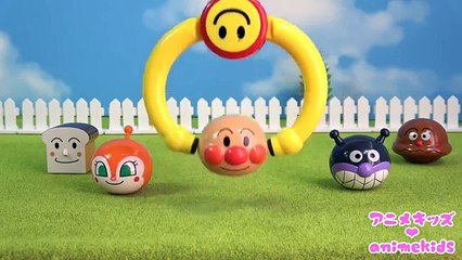 アンパンマン アニメ おもちゃ マジックハンド クレーンゲーム❤ アンパンマン パチッと変身 animekids アニメキッズ animation Anpanman Toy Crane Game