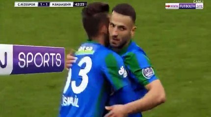 Suleyman Koc Goal HD - Rizespor 1-1 Basaksehir 22.04.2017