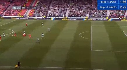 Adam Rooney Goal HD - Hibernian 0-1 Aberdeen 22.04.2017