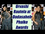 Urvashi Rautela at Dadasaheb Phalke Award; Watch Video | FilmiBeat