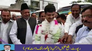 Opening ceremony of kahuta AC Bus Service