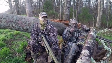 Ce chasseur se fait tirer dessus par erreur