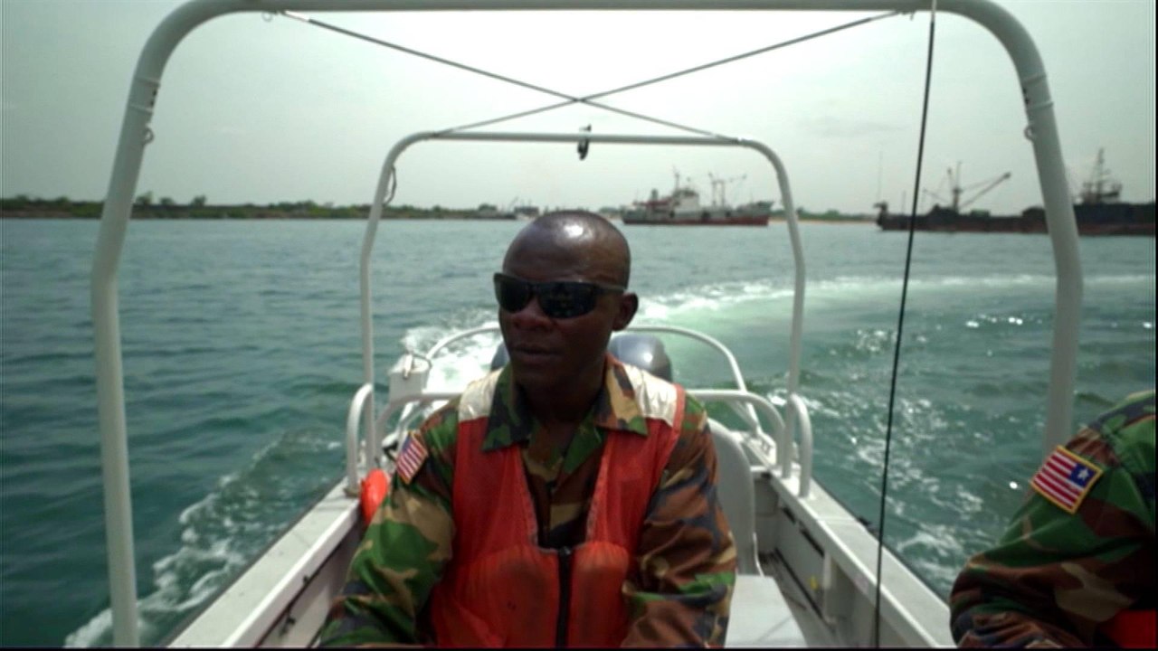 Liberian navy tackles piracy