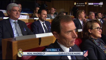 REAL MADRID V ATLETICO IN CHAMPIONS LEAGUE SEMIS