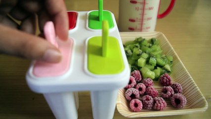 Make fruit ice cream quickly