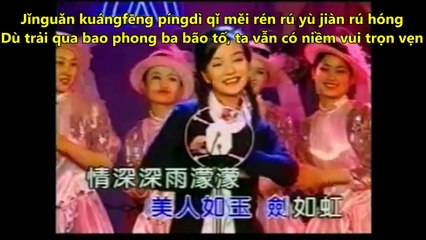 cách học tiếng trung dễ nhớ, qua bài hát - qing shen shen yu meng meng