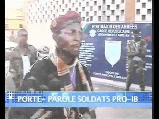 Ralliement Militaire:  Des soldats Pro IB se rallient au FRCI