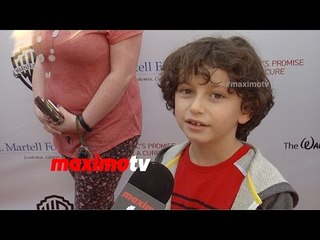 August Maturo Interview | 2014 TJ Martell Family Day | Red Carpet | #GirlMeetsWorld