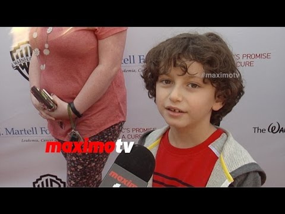 August Maturo Interview | 2014 TJ Martell Family Day | Red Carpet | #GirlMeetsWorld