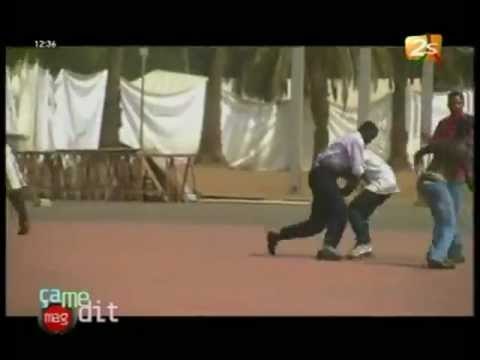 Bataille rangée entre un chaffeur et un piéton à cause des nouveaux feux rouges à Dakar