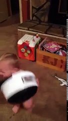 Adorable Baby's Hilarious Playtime with a Bucket 🪣