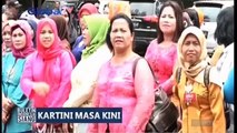 Hari Kartini, Puluhan Wanita Ikuti Arung Jeram dengan Kebaya
