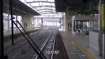 前面展望 ＪＲ東海 高山本線 キハ75ｰ3207 岐阜→美濃太田 2015 4 10（雨）