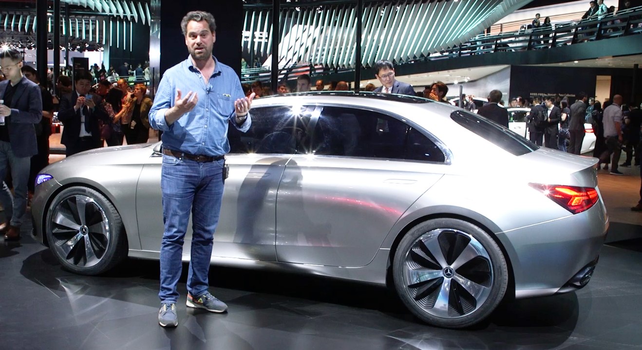 2017 Mercedes Classe A Berline Concept [PRESENTATION VIDEO] : une étude de style alléchante [SALON SHANGHAI]