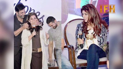 Jolly Akshay Kumar Candid on Twinkle Khanna