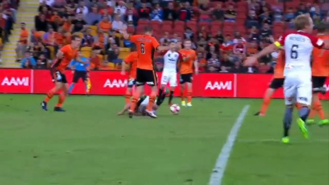 Antonis(Penalty)Goal - Brisbane Roar FC vs Western Sydney Wanderers 0-1 Australian A League (Play Off) 21.04.2017(HD)