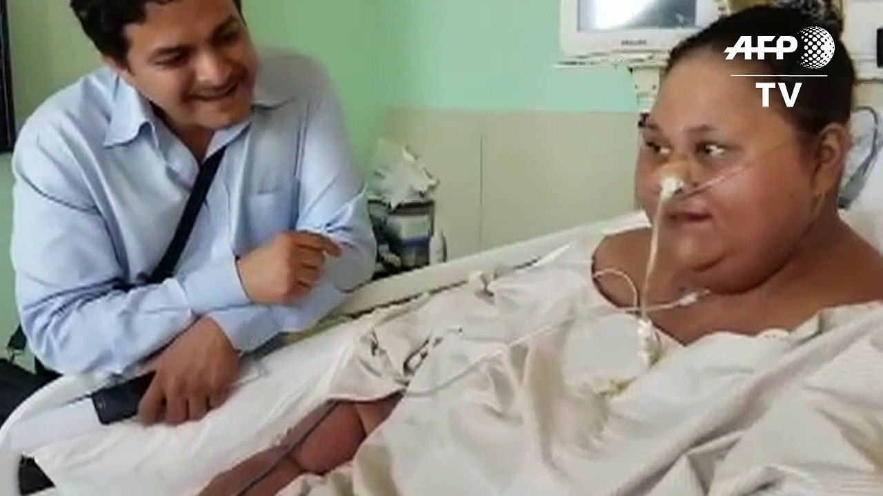 Dickste Frau der Welt speckt 250 Kilogramm ab