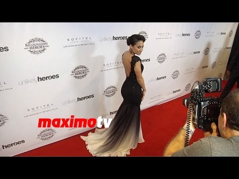Francia Raisa | 2014 Unlikely Heroes Awards Gala | Red Carpet