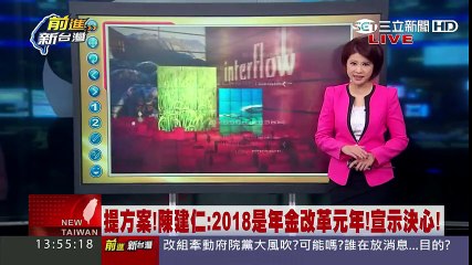 【前進新台灣】20170119｜年金改革！！軍公教3萬；勞工1.6萬？退休到底要多少錢才能活？