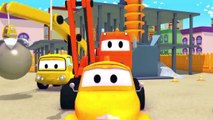 Tom der Abschleppwagen und der Abrisskran | Lastwagen Bau Cartoon Serie für Kinder