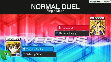 Yugioh ARC-V Tag Force Special Alexis vs Mai