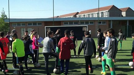Vidéo du stage de détection U13-U14: tournoi tirs de précision (vendredi matin)