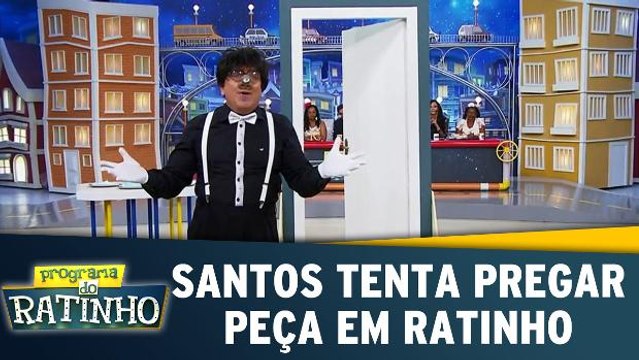 Santos tenta dar tortada em Ratinho e se dá mal | Programa do Ratinho (20/04/17)