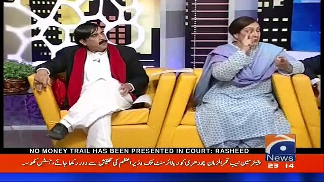 Najam Sethi's Wife Jugnu Sethi Praising Imran Khan For Making Corrupt People Accountable
