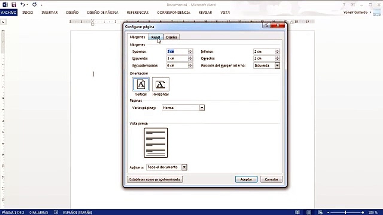 Cómo hacer una hoja cuadriculada en Word