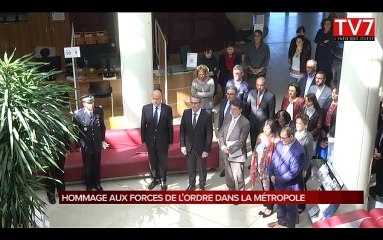Gironde : une minute de silence en hommage aux forces de l'ordre