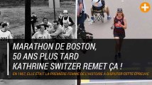 Marathon de Boston, 50 ans plus tard Kathrine Switzer remet ça !