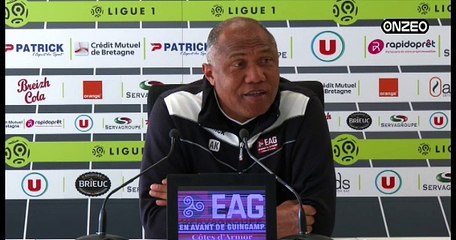 POINT PRESSE (EAG) : AVANT LILLE - GUINGAMP