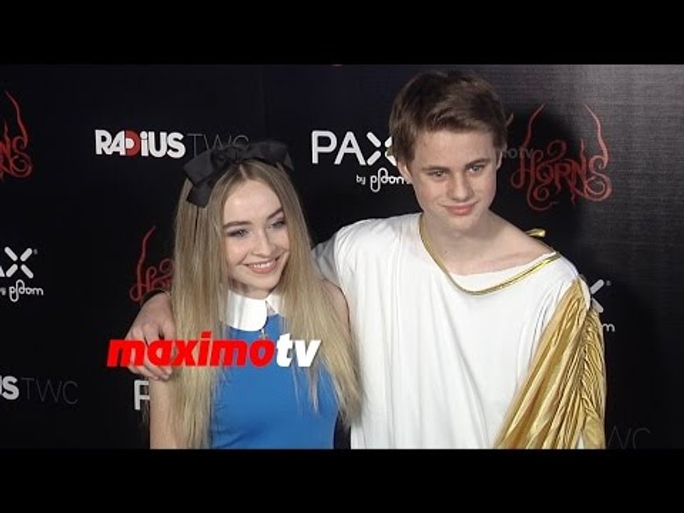 Mitchell Kummen & Sabrina Carpenter | HORNS Los Angeles Premiere | Red Carpet