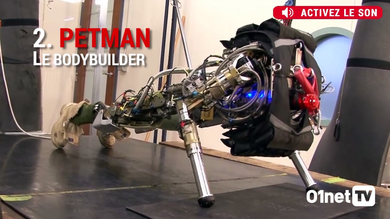 TOP 5 des robots les plus badass